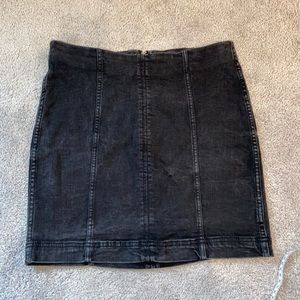 Free People Skirt Black 10